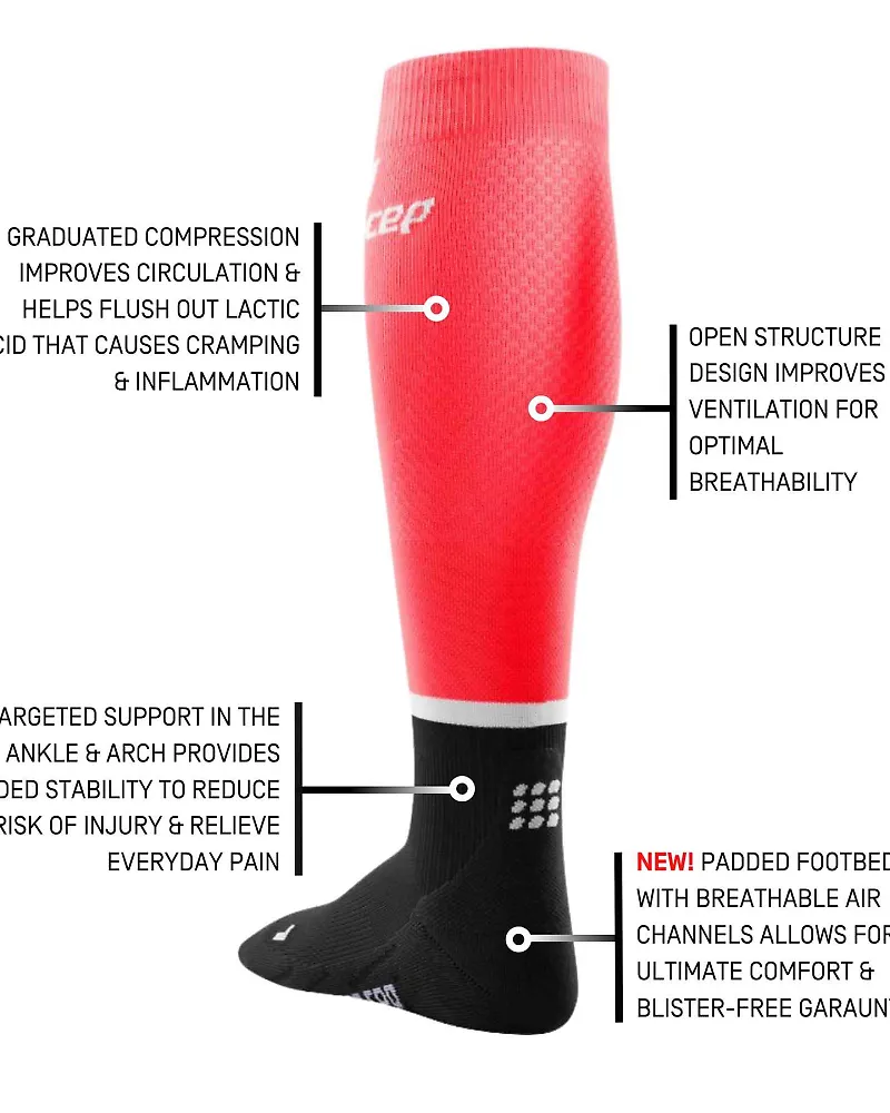 Women's CEP The Run Compression Tall Cut Socks 4.0 3 Women's CEP The Run Compression Tall Cut Socks 4.0