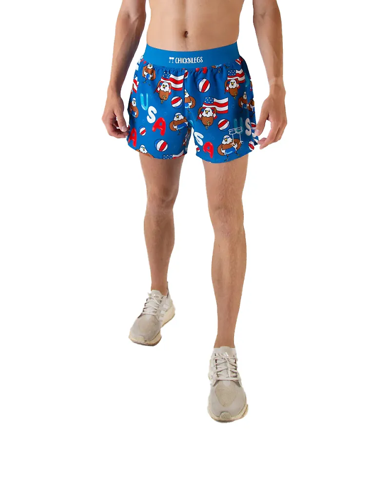 Men's ChicknLegs 4" Half Split Shorts