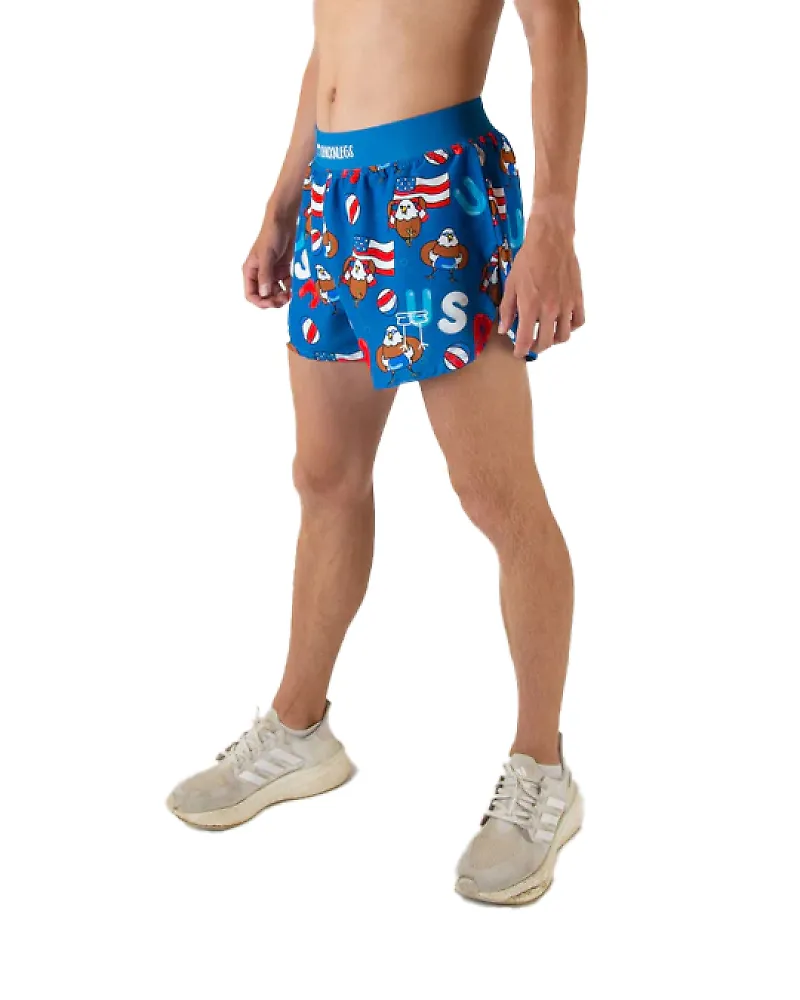 Men's ChicknLegs 4" Half Split Shorts